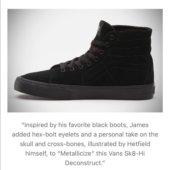 james hetfield vans shoes